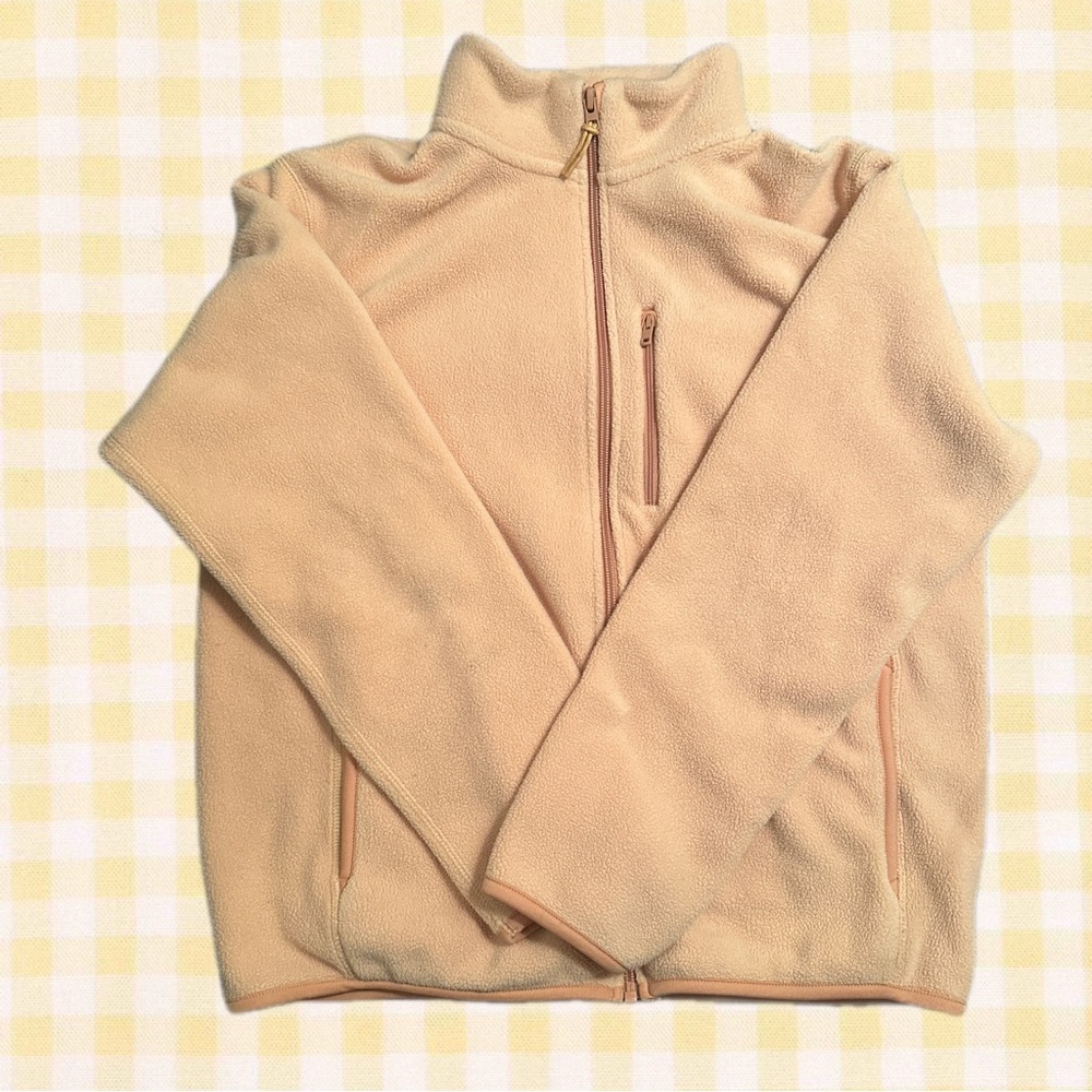 Uniqlo Yellow Fleece Jacket